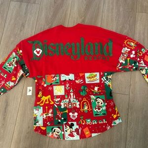 Disney Christmas Spirit Jersey NWT Disneyland